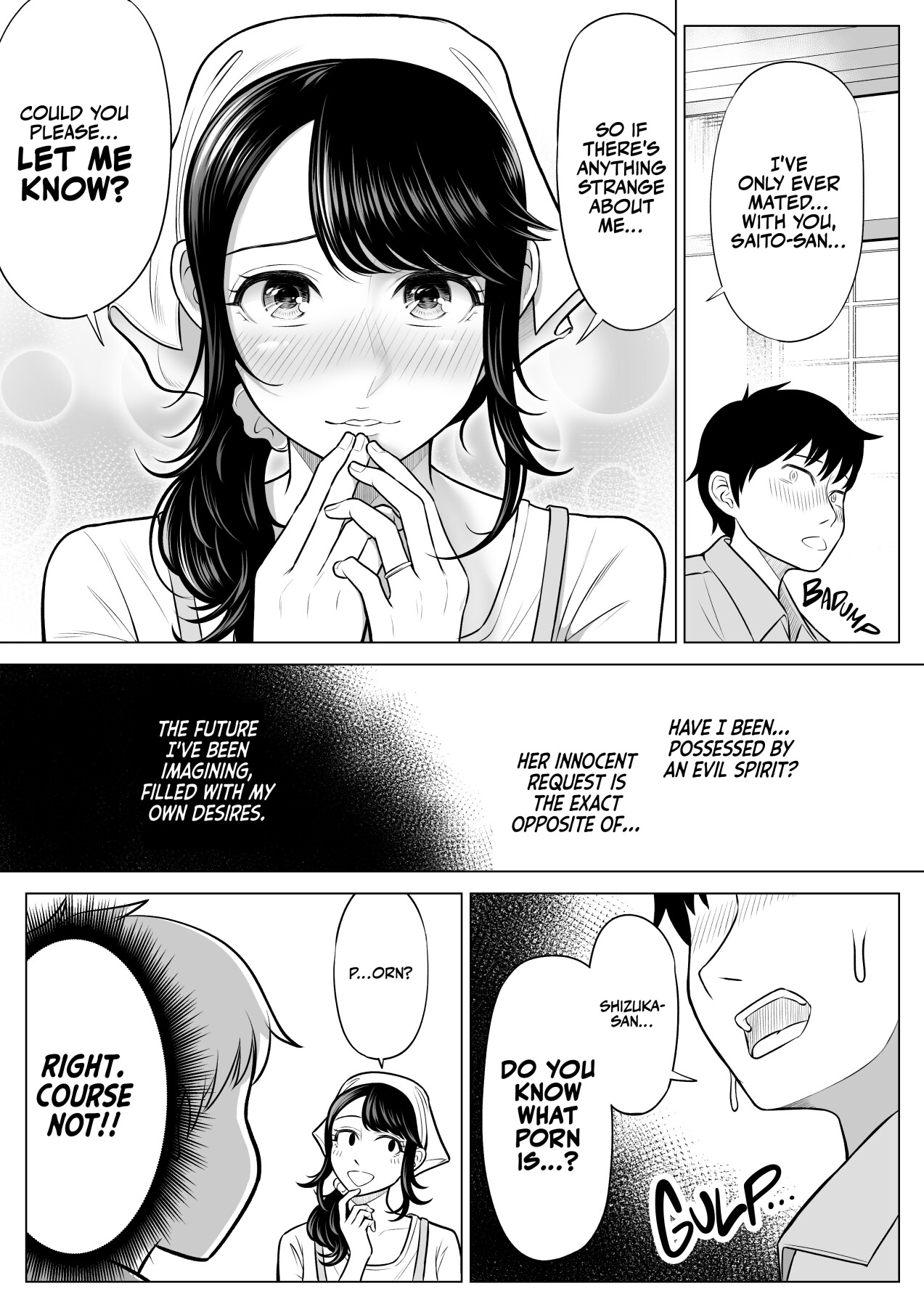 Hentai Manga Comic-Shizuka Tachibana, the Housewife Who Collects My Sperm Donations, Doesn't Know a Damn Thing!!-Chapter 3-38